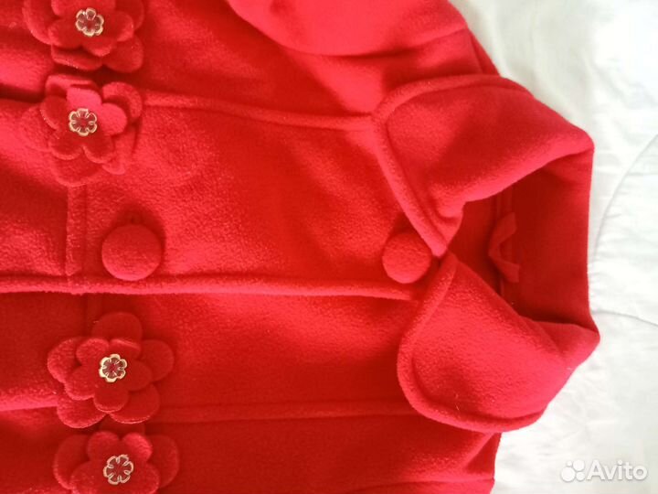 Пальто для девочки 116