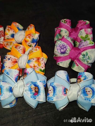 Бантики для волос