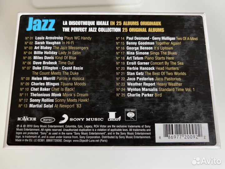 The Perfect Jazz Collection CD 25 дисков