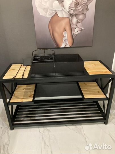 Мангал в стиле лофт