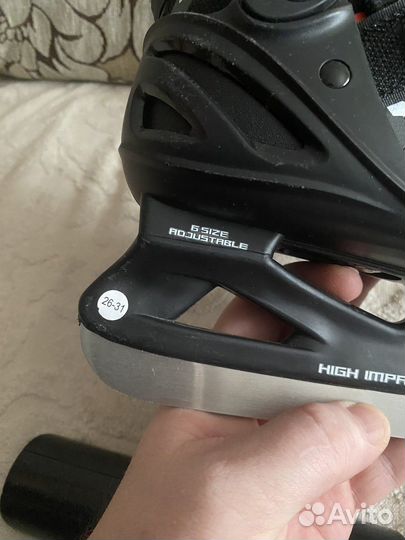 Коньки детские раздвижные 26 31