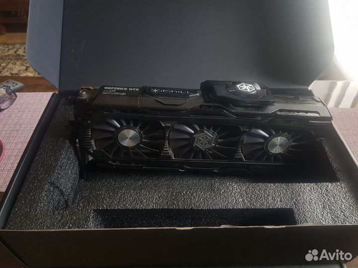 Видеокарта inno3D GTX1080 x4