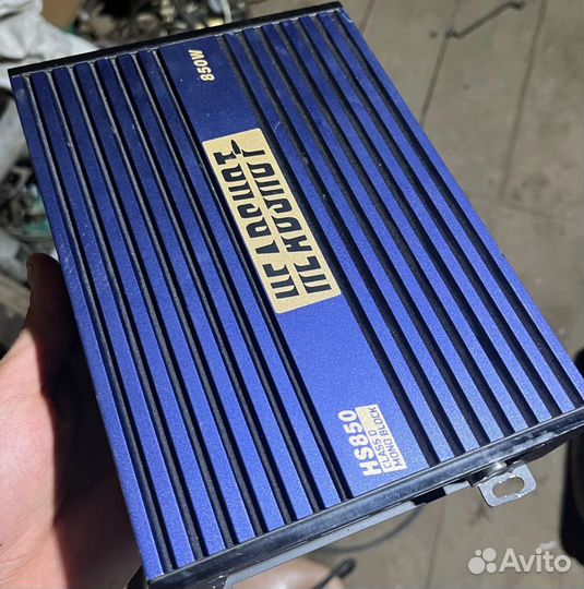 Усилитель моноблок kicx headshot hs850