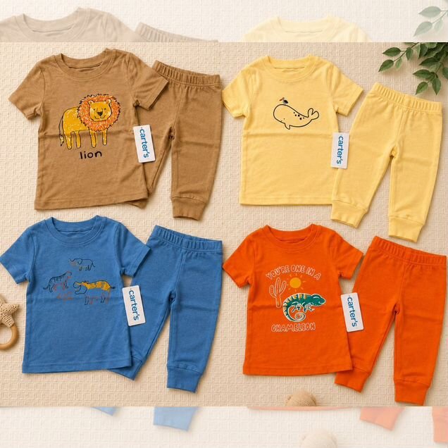 Комплект костюм carters футболка штаны 98