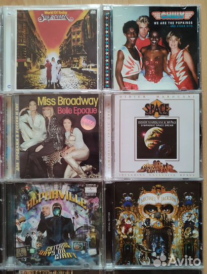 Disco, Pop, Rock - CD официальная лицензия