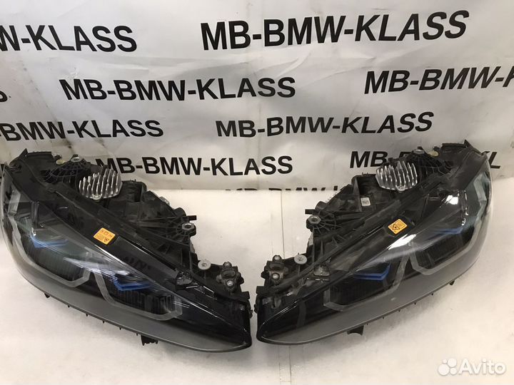 Комплект фар BMW 4 G22 Laser Shadow line black