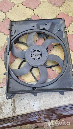 Вентелятор охлаждения двигателя bmw e90