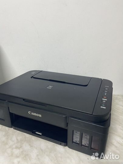 Мфу струйный Canon Pixma G3400 цветная печать, A4