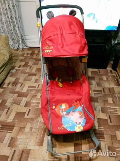 Санки коляска ника