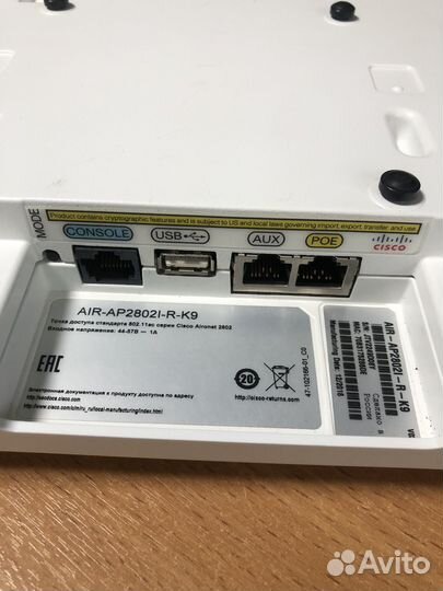 Точка доcтупа Cisсо AIR-ар2802I-R-К9