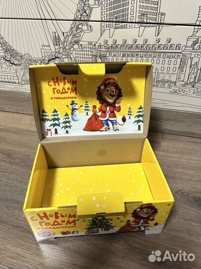 Шкатулка сундучок коробка из-под конфет