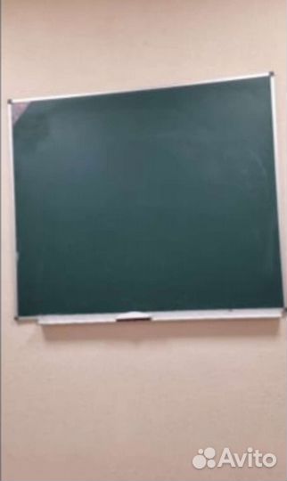 Магнитно меловая доска