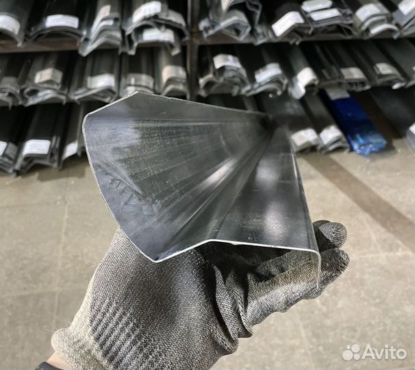 Порог левый Volkswagen Polo VI 2017-2022 (1мм)