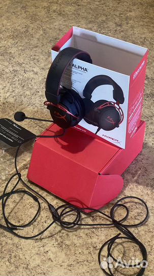 Наушники hyperx cloud alpha