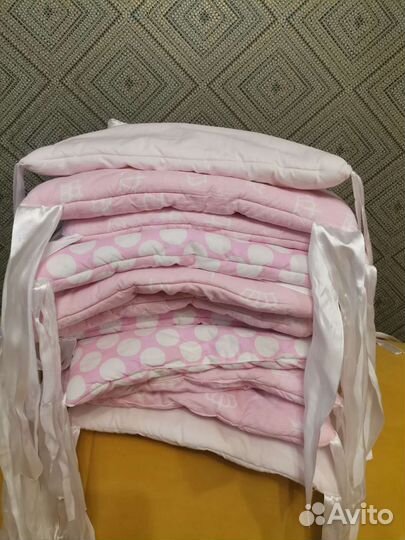 Бортики в детскую кроватку