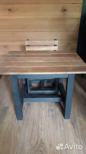 Детский стол и стул