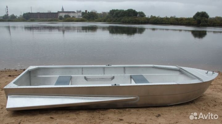 Новая алюминиевая лодка Малютка-Н 2.9 м.с булями