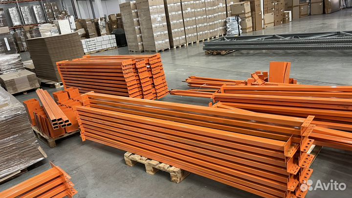 Складские фронтальные стеллажи