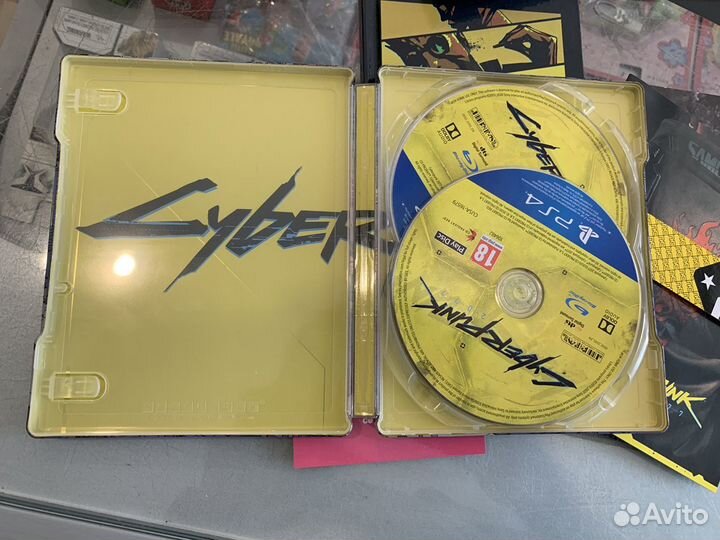Cyberpunk 2077 Издание Steelbook PS4