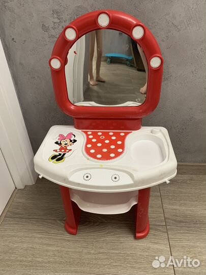 Туалетный столик с зеркалом детский