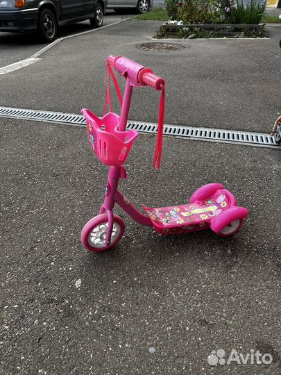 Самокат детский трехколесный