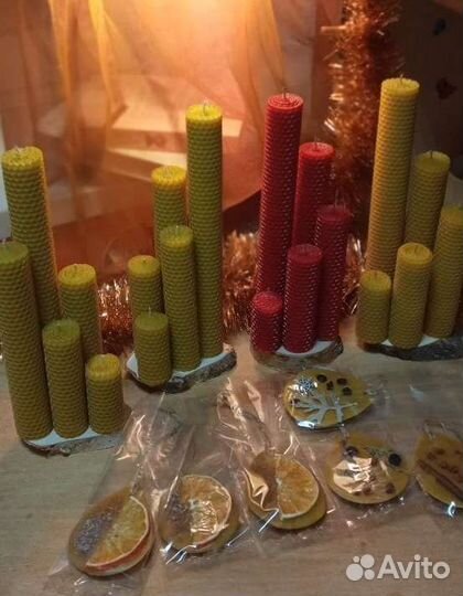 Свечи из вощины