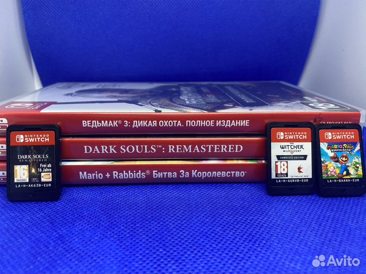 Игры для nintendo switch, Ведьмак Dark souls Mario