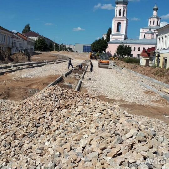 Щебень гравийный с доставкой