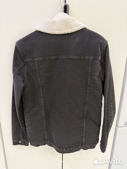Джинсовая куртка с мехом мужская
