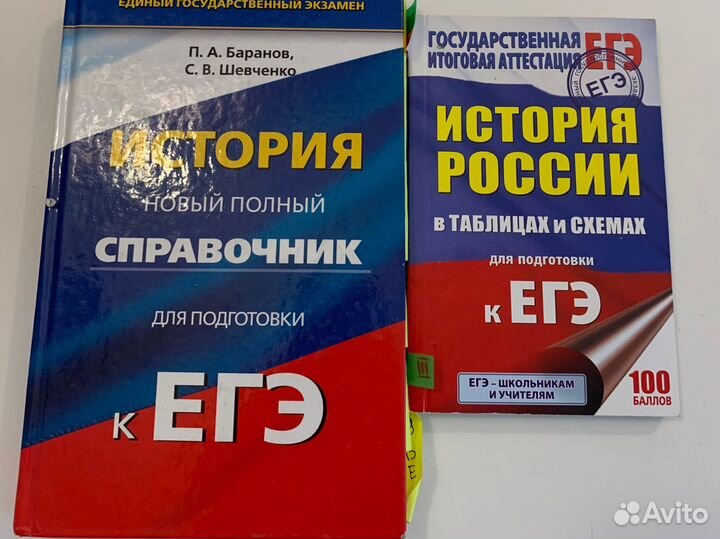 Справочники к егэ по истории