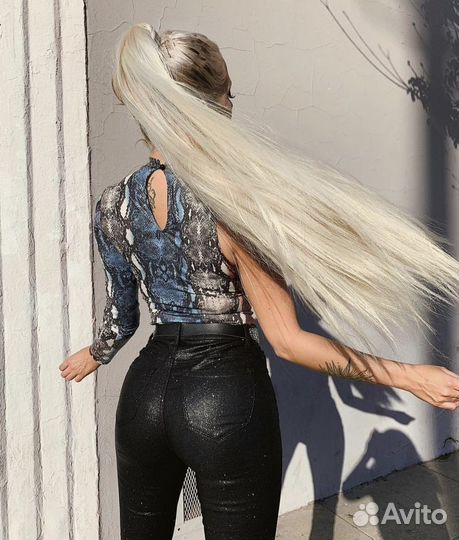 Хвост на резинке / накладной хвост / шиньён