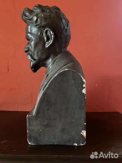 Гжель бюст Калинина. 1932г. Ск. Яковлев