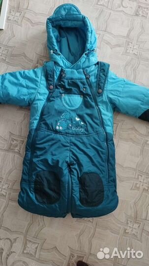 Зимний комбинезон трансформер 74