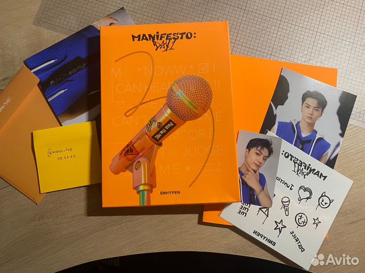 Альбом enhypen manifesto