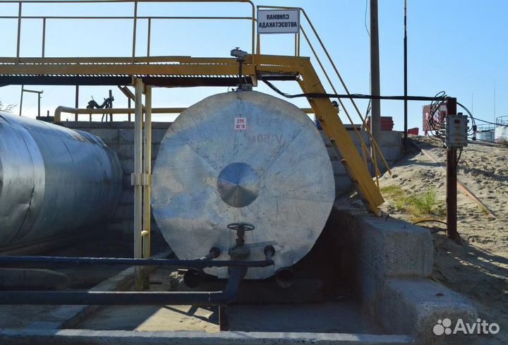 Резервуар вертикальный стальной рвс 100м3