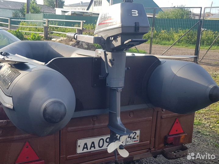 Yamaha 3a+Аква 2800(Мотор Японец не Тайвань)