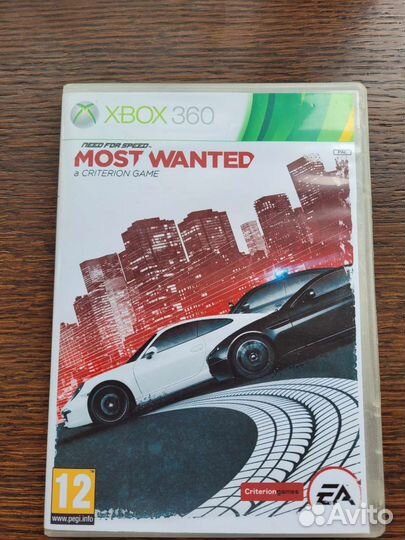 Диски для xbox 360 NFS most wanted и GTA5