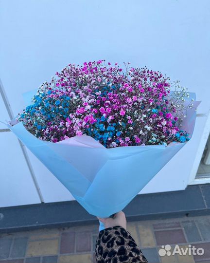 Букет из гипсофилы