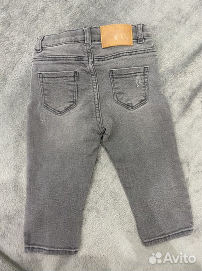 Джинсы zara для девочки 80