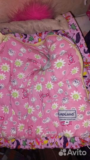 Зимний костюм для девочки 80 86