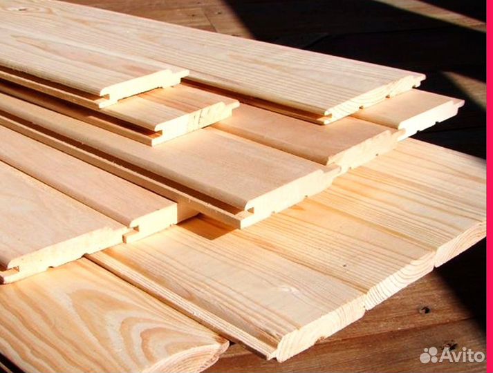 Имитация бруса / рау-хаус из сосны от производител