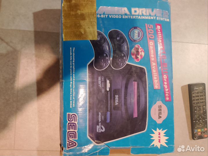 Приставка от компании sega mega drive 2 на 16 BIT