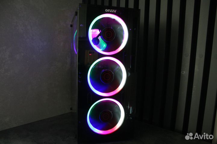Игровой пк intel 8 ядер rx 580 8gb Компьютер 16gb