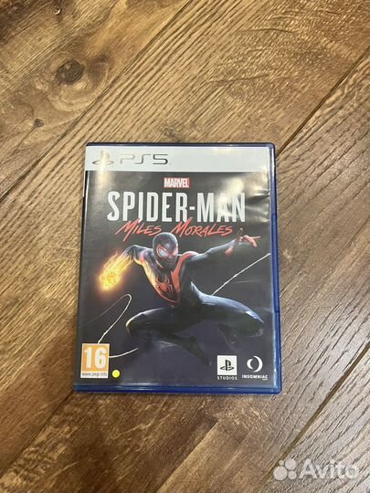 Человек паук майлз моралес ps5
