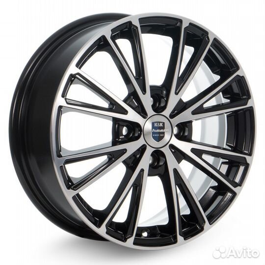 R15 4x100 6J ET40 D60,1 K&K Меандр (кс888) Алмаз ч