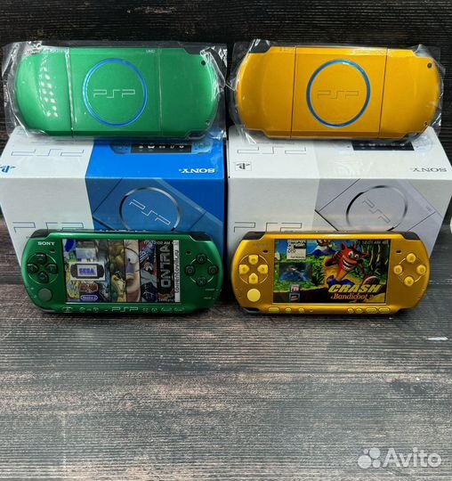 Новые Лимитированые Sony PSP 3008(1000 игр,Ком+)