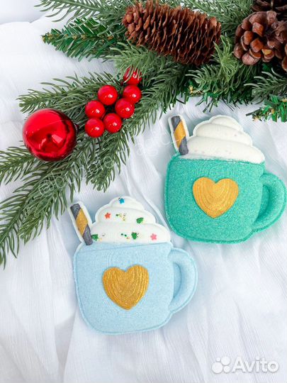 Новогодние бомбочки для ванны