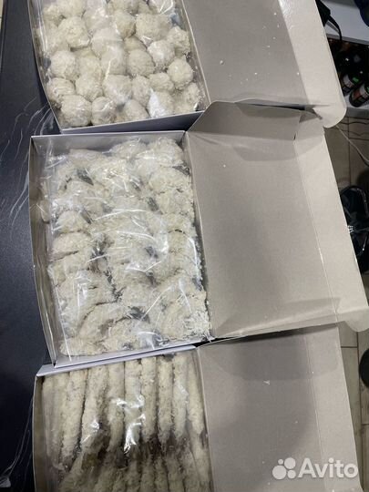 Креветки в панировке