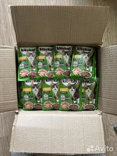 Корм для кошек китикет жидкий