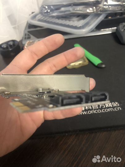 Адаптер pci e to SATA